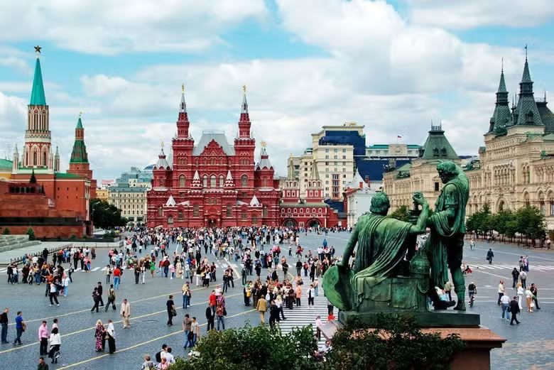 moscou la place rouge 