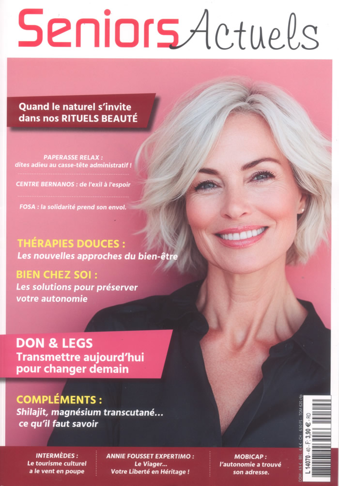 article dans le journal Seniors Actuels